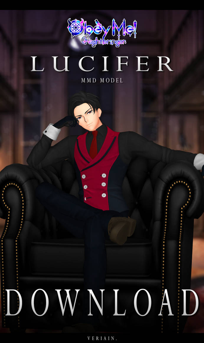 [MMD | Obey Me!] Lucifer DL *fixed rigging* by veriain on DeviantArt