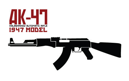 AK 47 Stencil by car54 on DeviantArt.