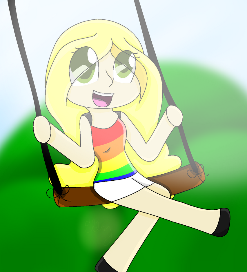 Swinging In The Sun by theawesomeeleanor on DeviantArt