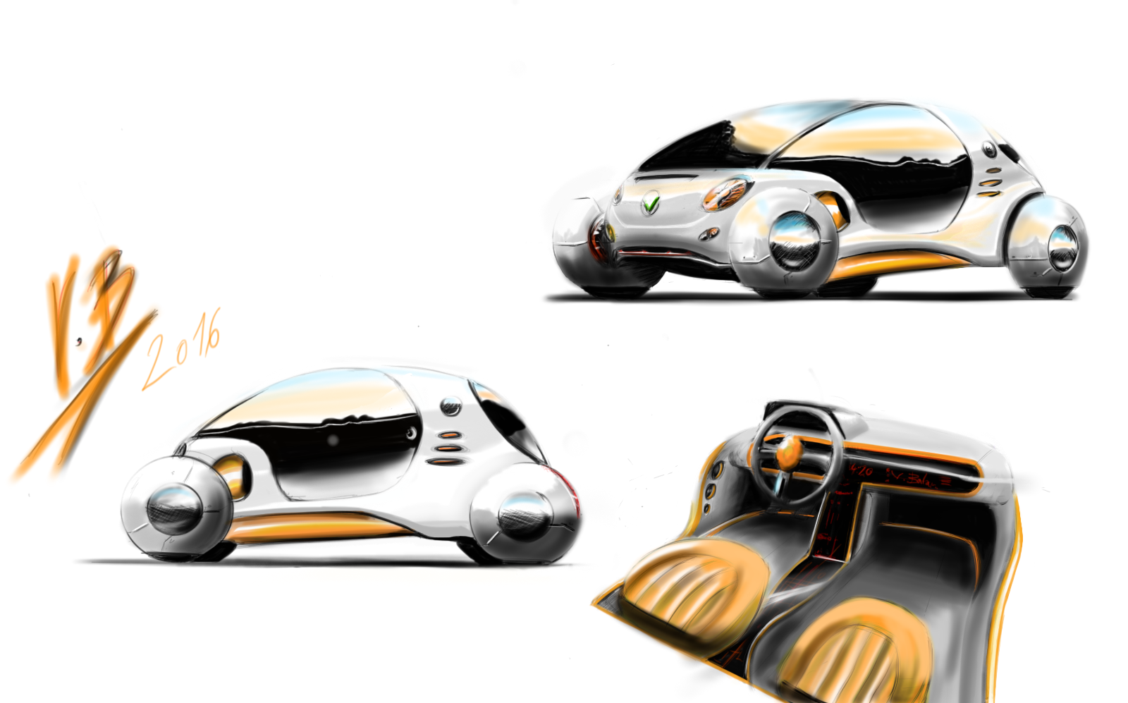 2040 City car