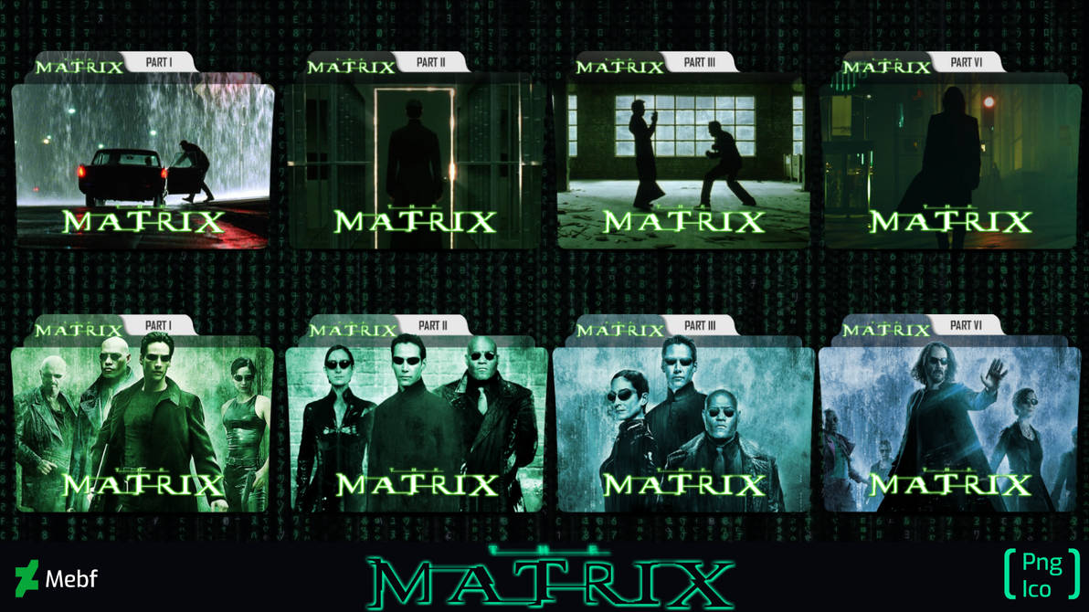 The Matrix Collection Folder Icons by Mebf on DeviantArt