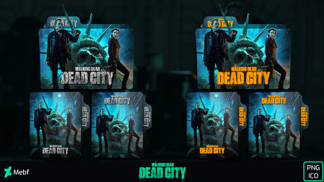 The Walking Dead Dead City (TVSeries) Folder Icons by Mebf on DeviantArt