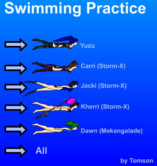 Swimming Practice by UWfan-Tomson on DeviantArt
