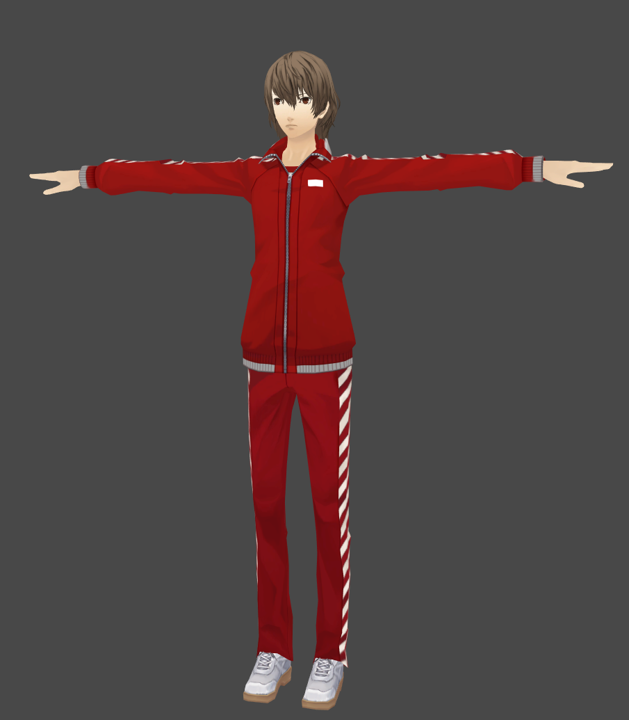 P5R Goro Akechi Tracksuit XPS by SasukeBby on DeviantArt
