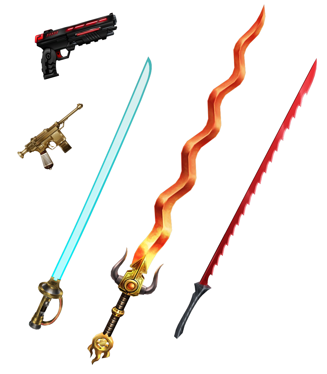 Persona 5 Royal Goro Akechi Weapons XPS by SasukeBby on DeviantArt