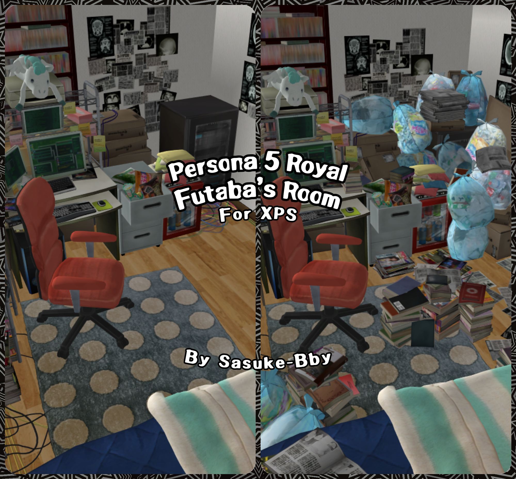 Persona 5 Royal Futaba Room Xps By Sasuke Bby On Deviantart