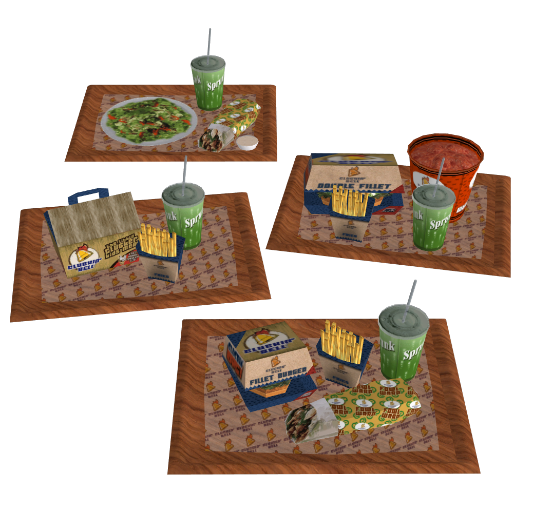 GTA SA Cluckin' Bell Foods XPS by SasukeBby on DeviantArt