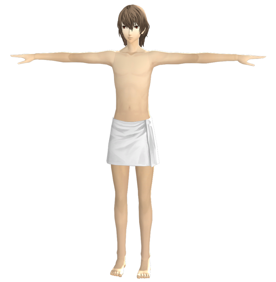 P5R Goro Akechi Bathhouse XPS by SasukeBby on DeviantArt