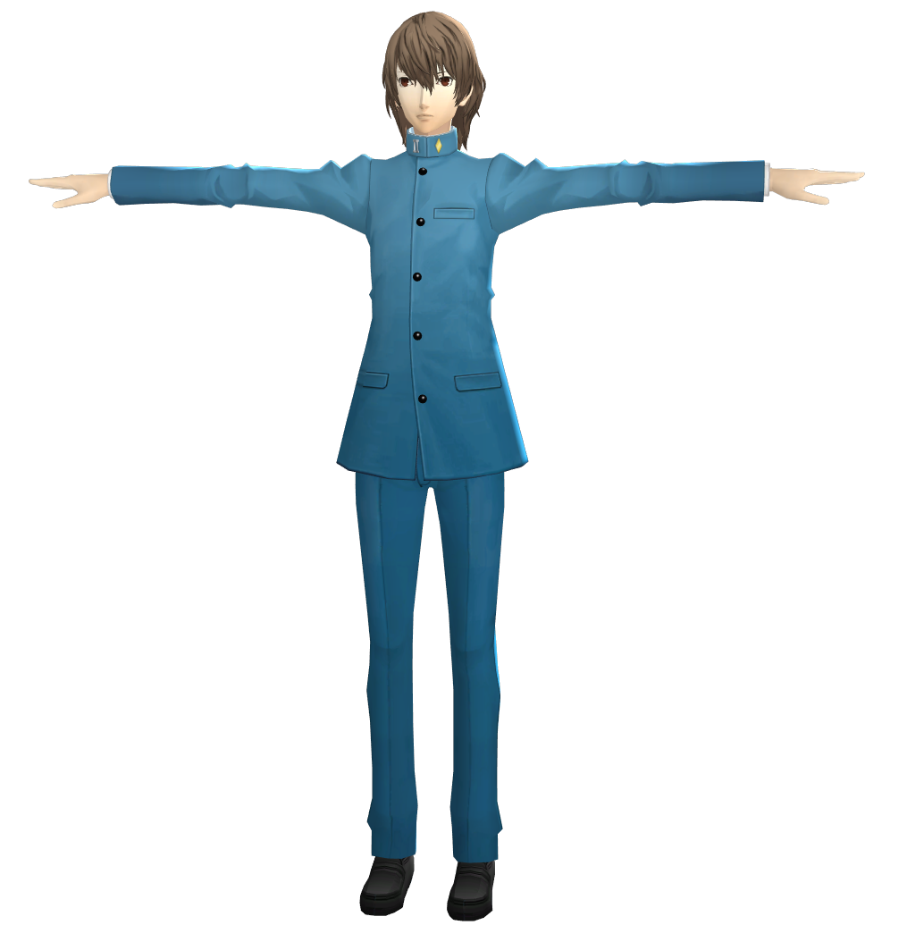 P5R Goro Akechi Kasugayama High XPS by SasukeBby on DeviantArt