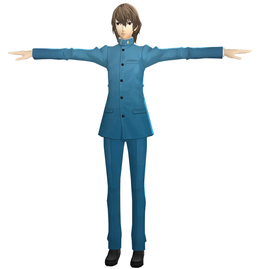 P5R Goro Akechi Kasugayama High XPS by SasukeBby on DeviantArt