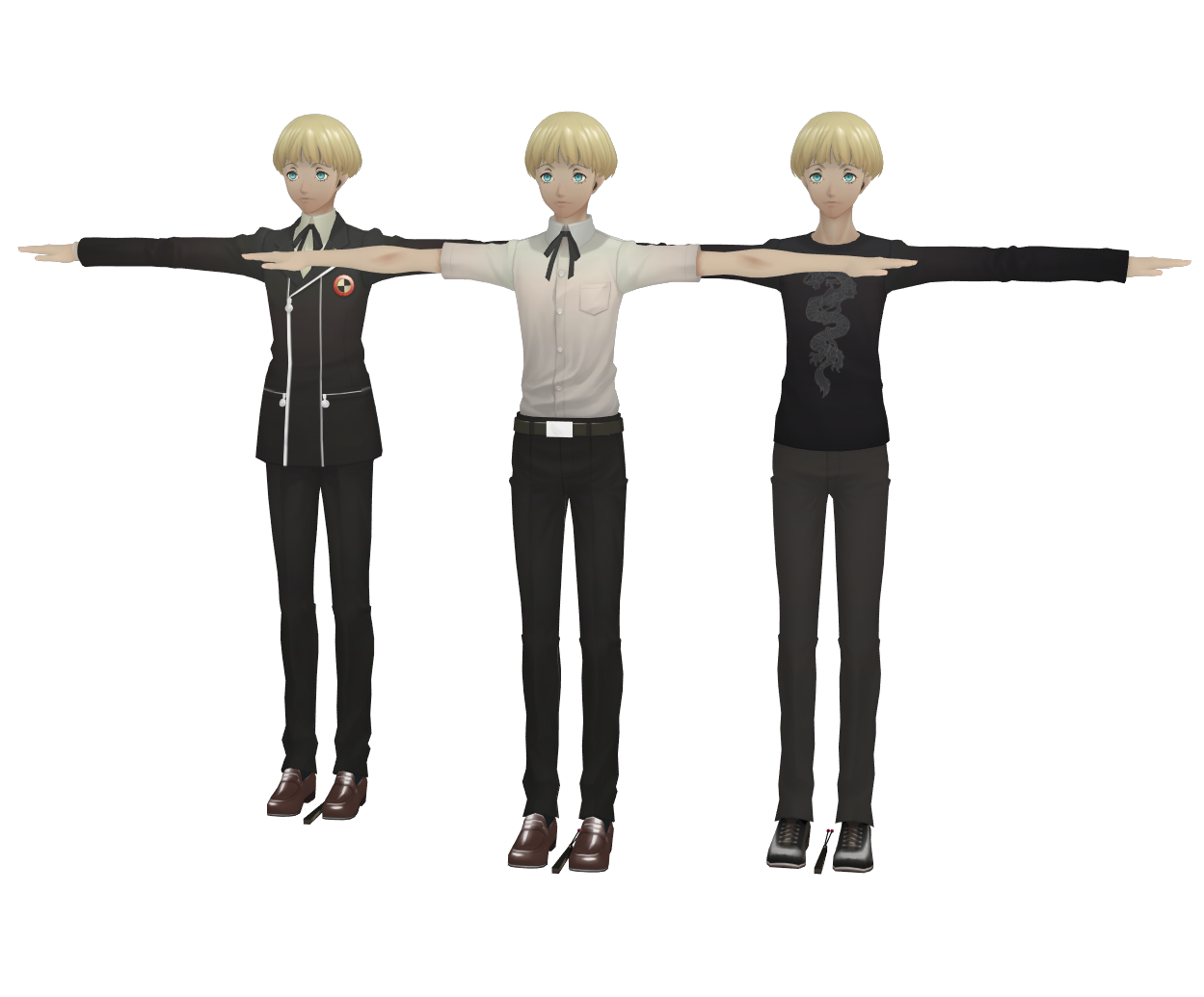 Persona 3 Reload 3D model comparison : r/PERSoNA