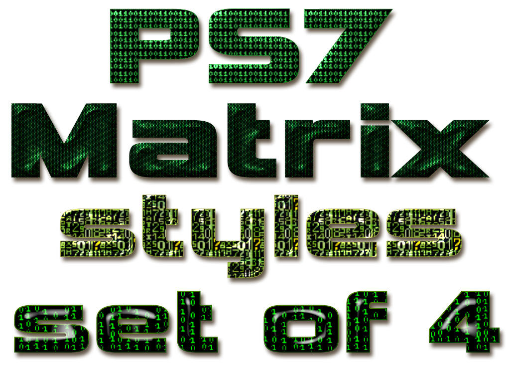 Sp7 Matrix Matrix ReJacked Styles for PS7 by kerra on DeviantArt