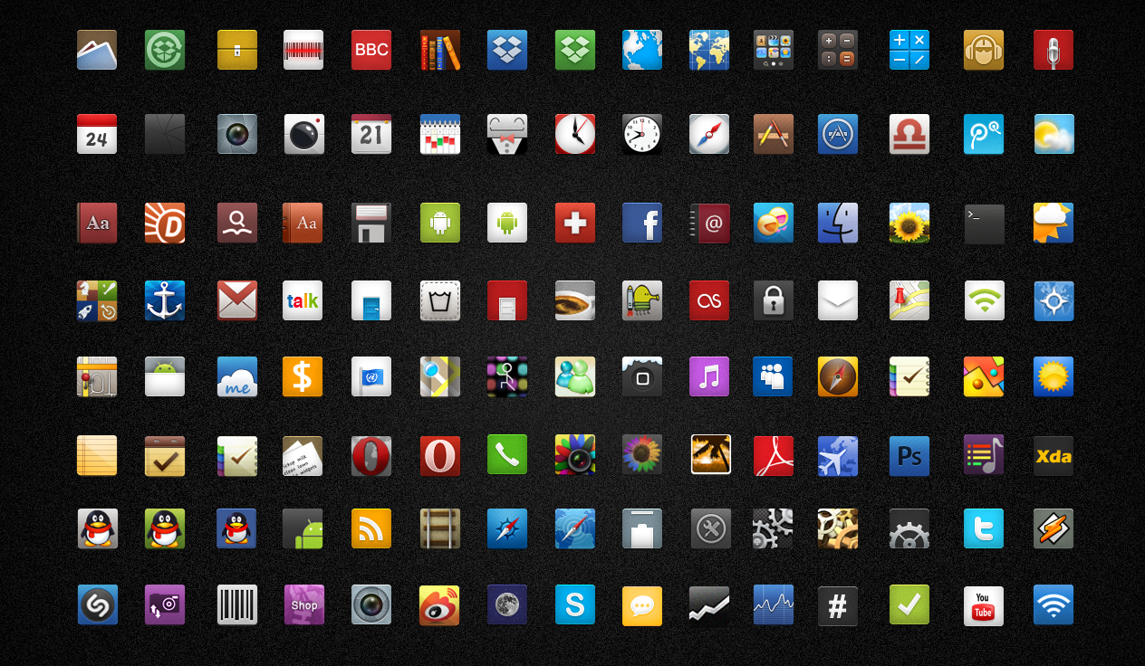 Icons for Android_By knight