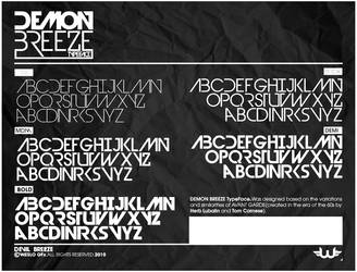 Demon Breeze Font