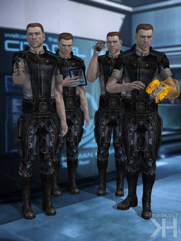 Commander Bailey ME3 Default Outfit (XPS)