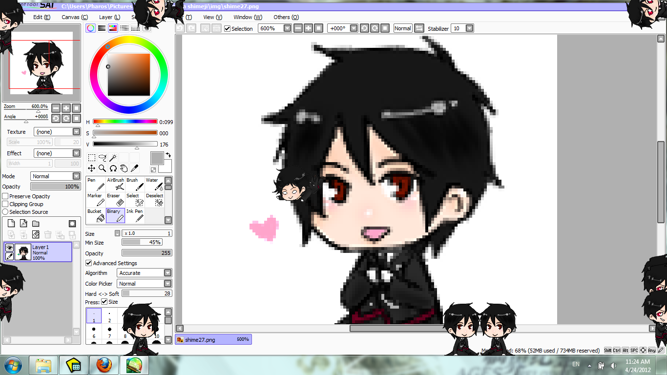 Sebastian Shimeji by Pharos-Chan