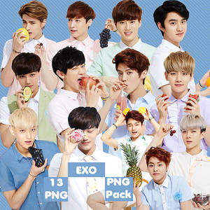 EXO's PNG Pack {IVY Club 2014 Part.2}