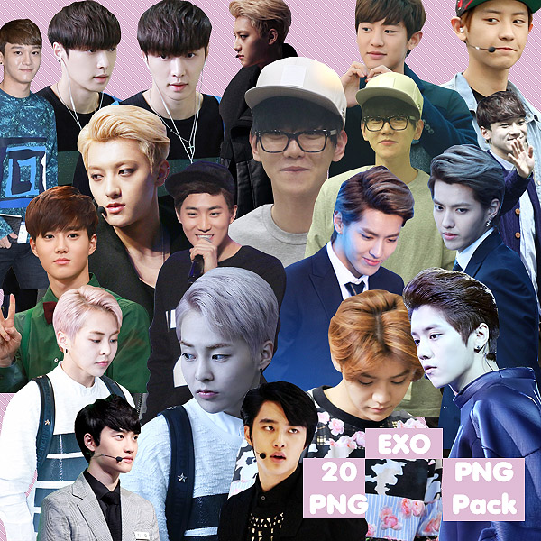 EXO's PNG Pack {Various}