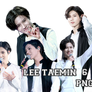 Lee Taemin's PNG Pack {Shinee World III}