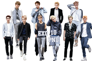 EXO's PNG Pack {Men's Style November 2013 Issue}