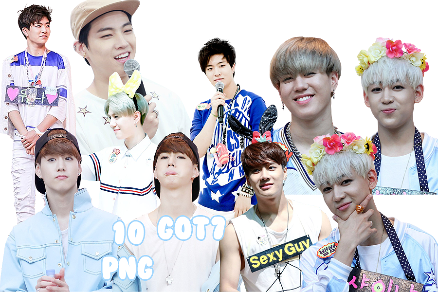 GOT7's PNG Pack {Various}