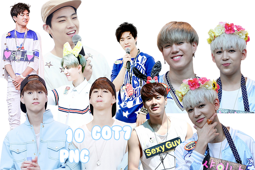 GOT7's PNG Pack {Various}