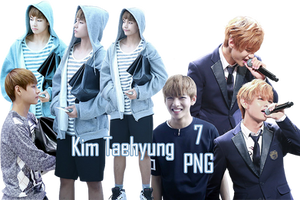 BTS V's PNG Pack