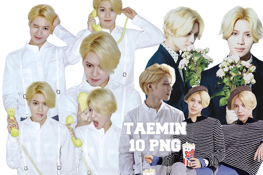 Shinee Taemin PNG Pack {I'm Your Boy}