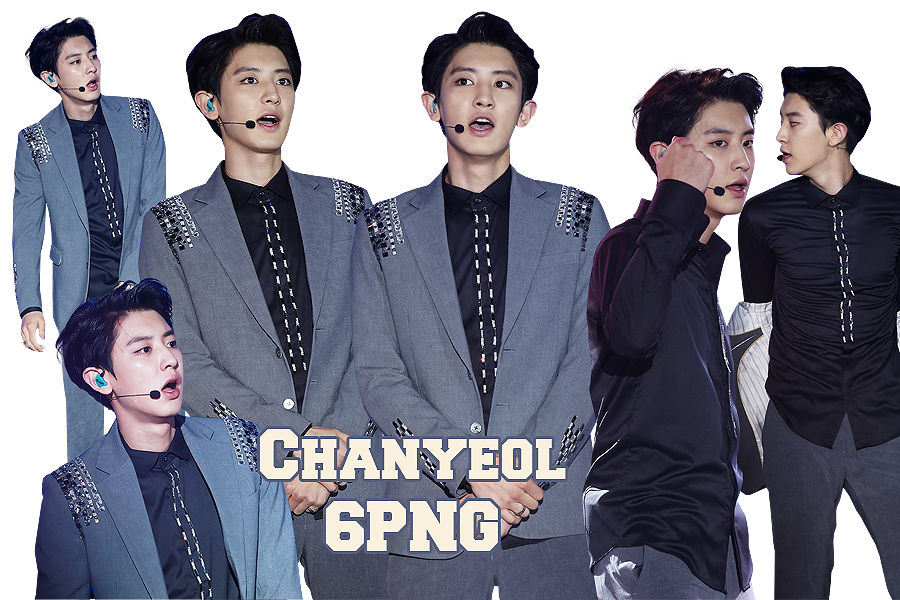 EXO Chanyeol PNG Pack {Hallyu Dream Concert}