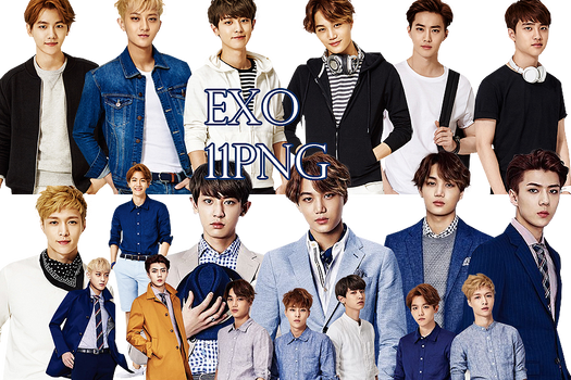 EXO PNG Pack {SPAO}