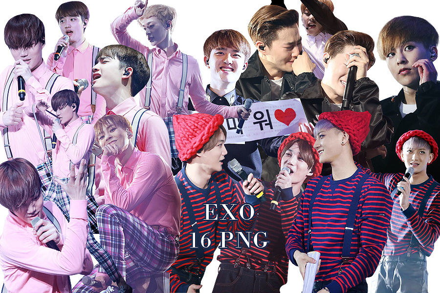 EXO PNG Pack {EXO'luXion Part.1}