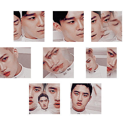 Chen, Kai and Kyungsoo Icons {Lucky One}