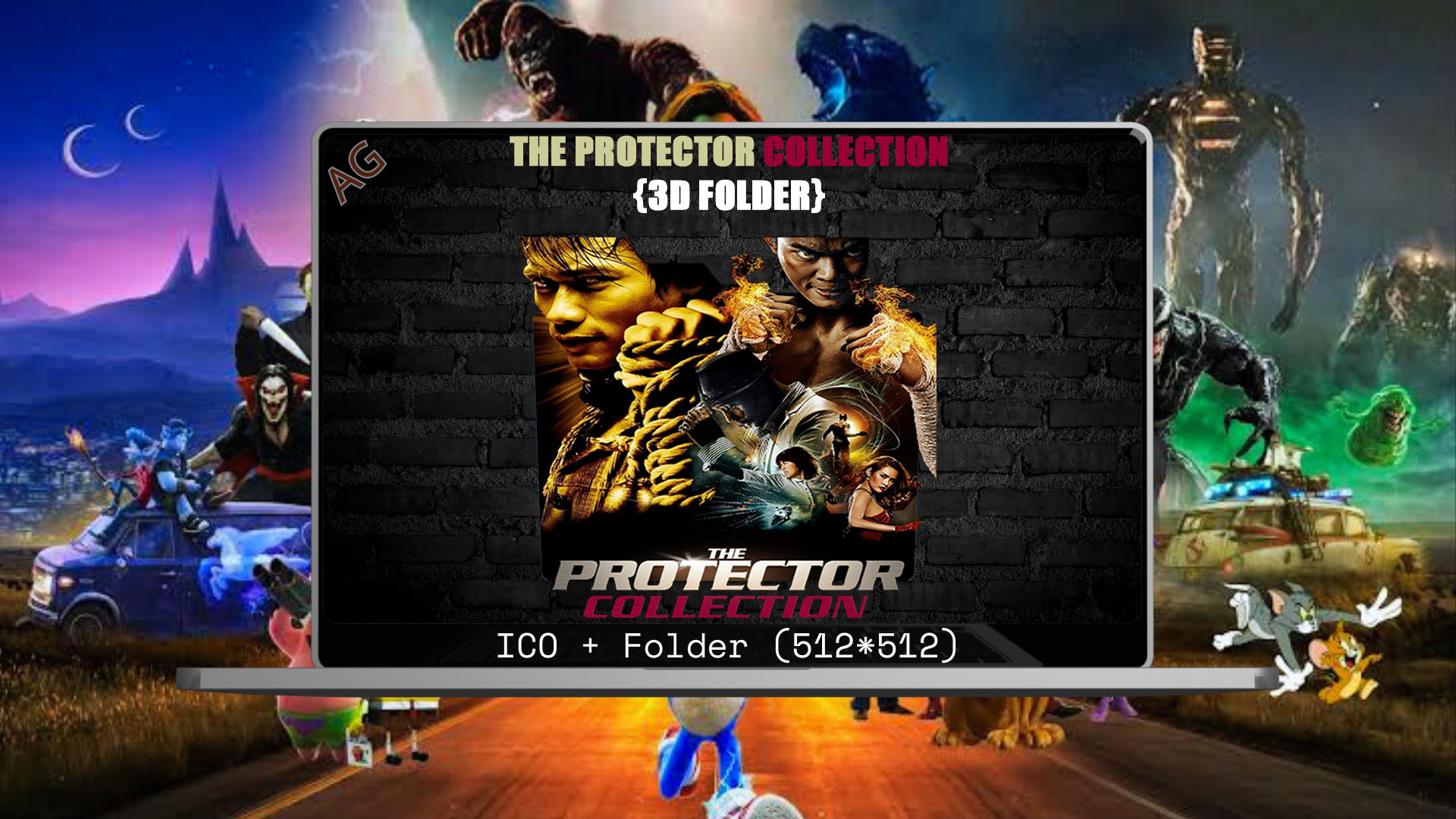 The Protector Collection Folder Icon 3D by ahmedghazyy on DeviantArt