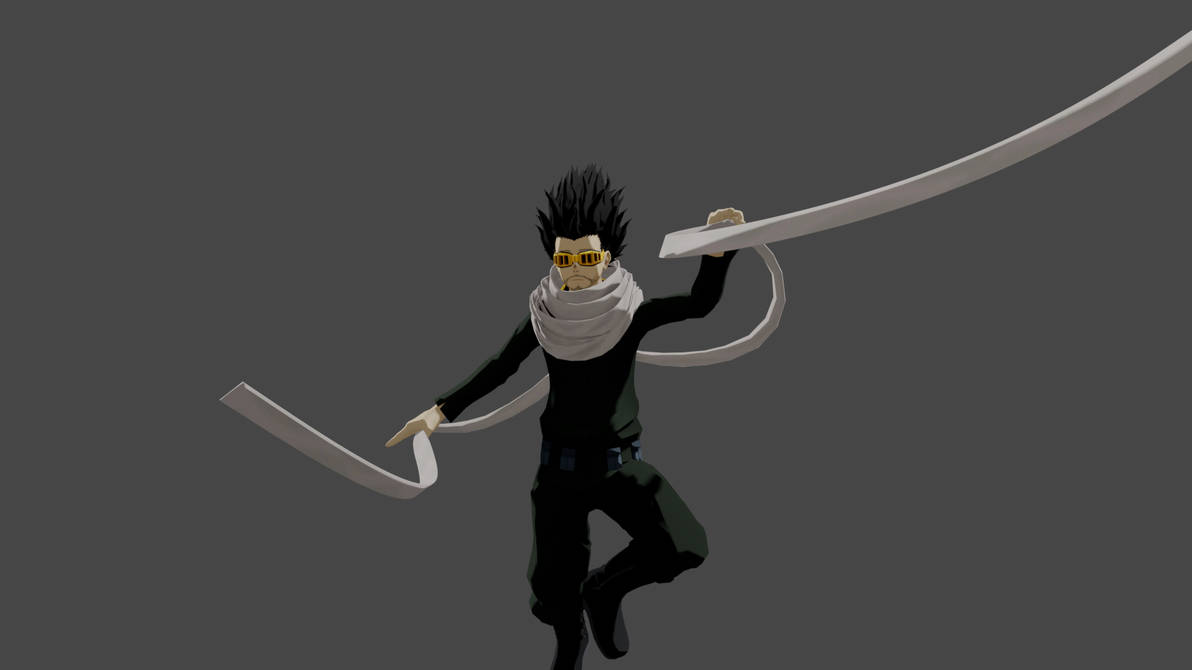 Shota Aizawa (eraserhead) Mhoj blender release by animebou33 on DeviantArt