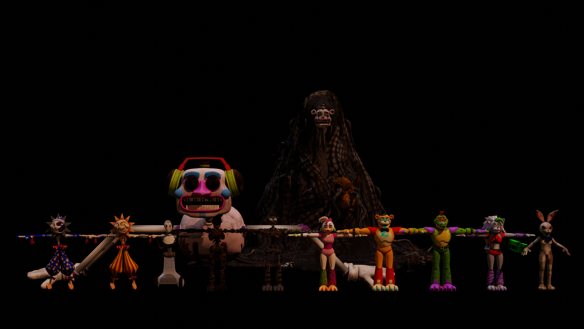 pack fnaf 3 ik (blender 2.8/2.9) release by mahyarmovie on DeviantArt