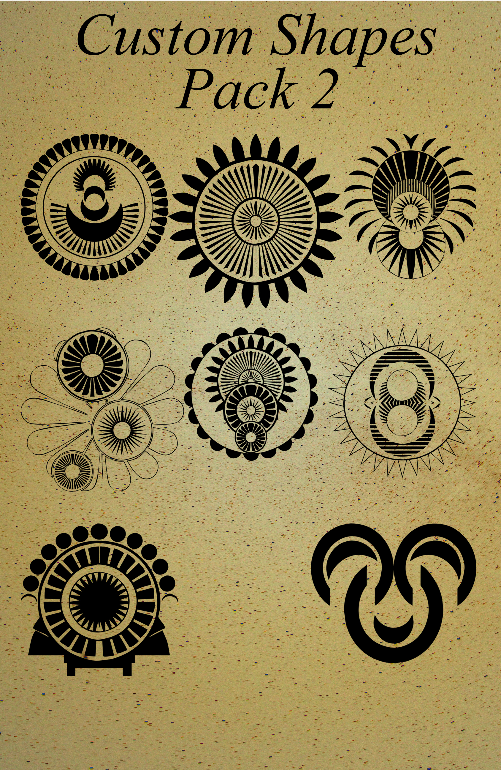 Revelation Custom Shapes pack 2 by WorldMadness