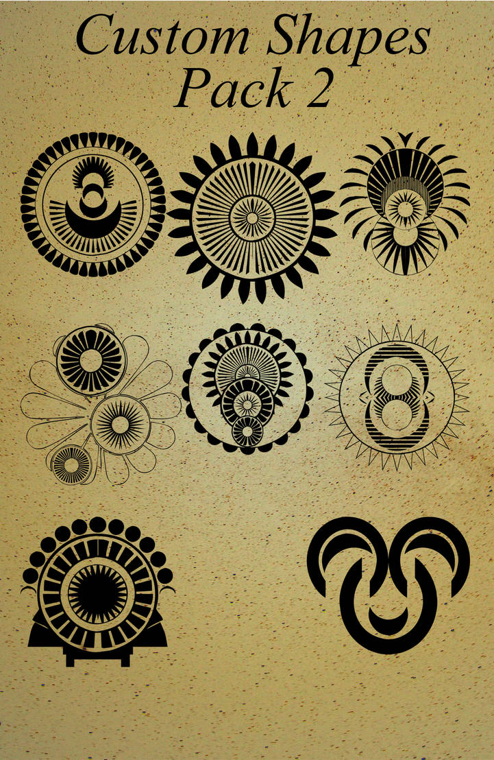Revelation Custom Shapes pack 2 by WorldMadness