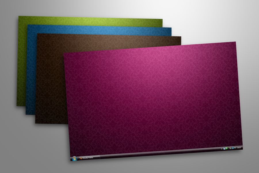 Damask Widescreen Pack