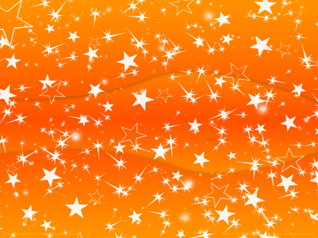Orange Stars Wallpaper by PoronyosII on DeviantArt