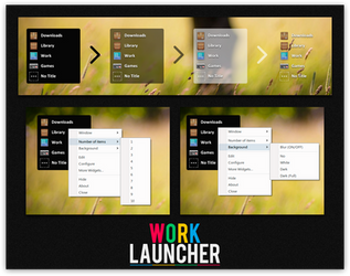 XWidget: Work Launcher