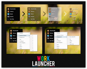 XWidget: Work Launcher