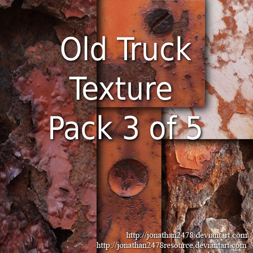 Old Truck Texture Package 3