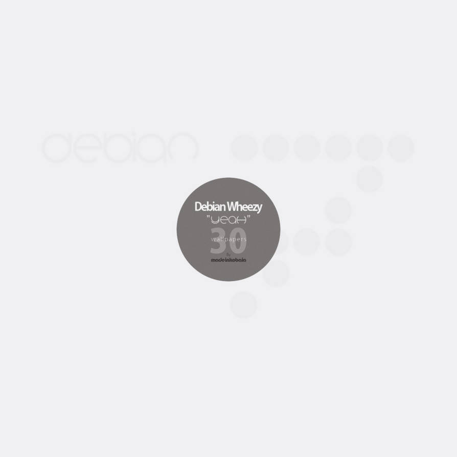 Debian Wheezy -Wallpaper Pack - Yeah by MadeInKobaia