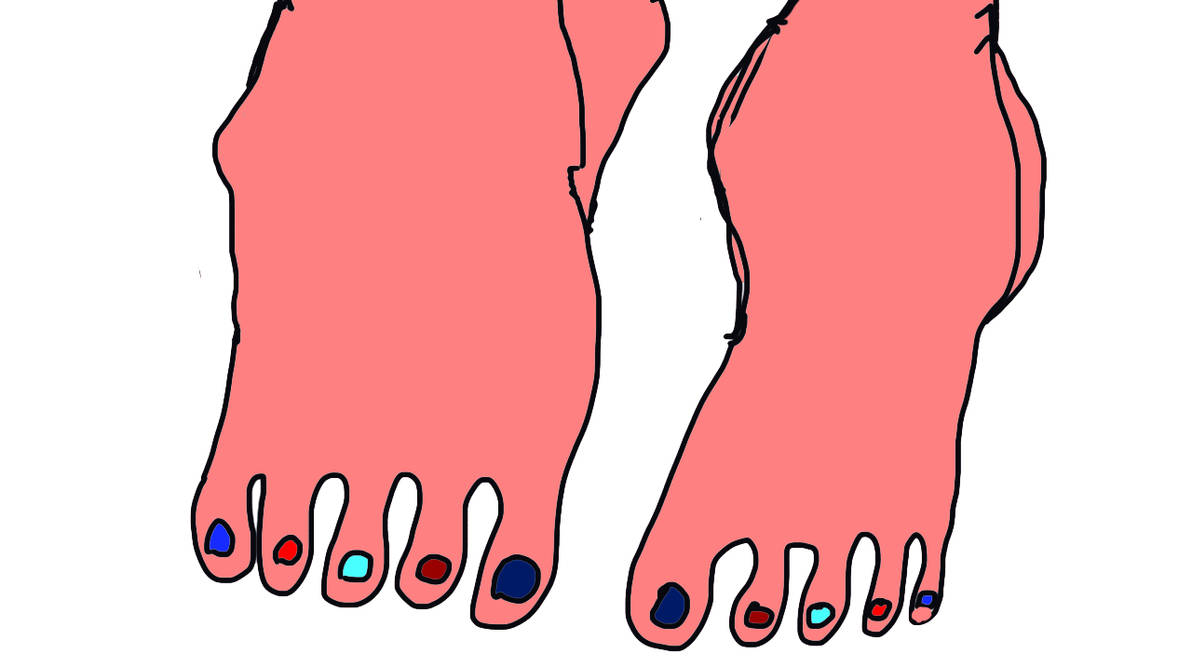 Trigger Toe Drawing Toe Practice by ssolesus88 on DeviantArt