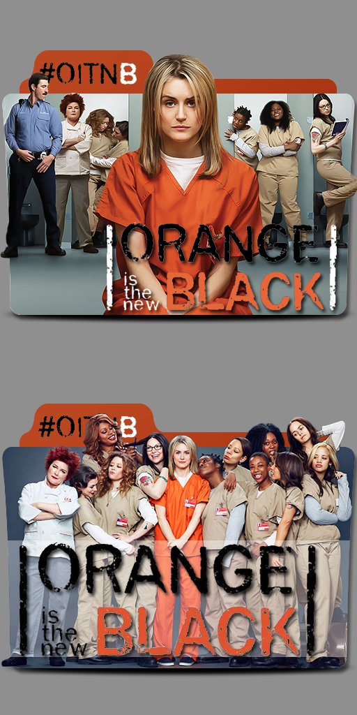 Orange Is the New Black folder icon by Andreas86 on DeviantArt