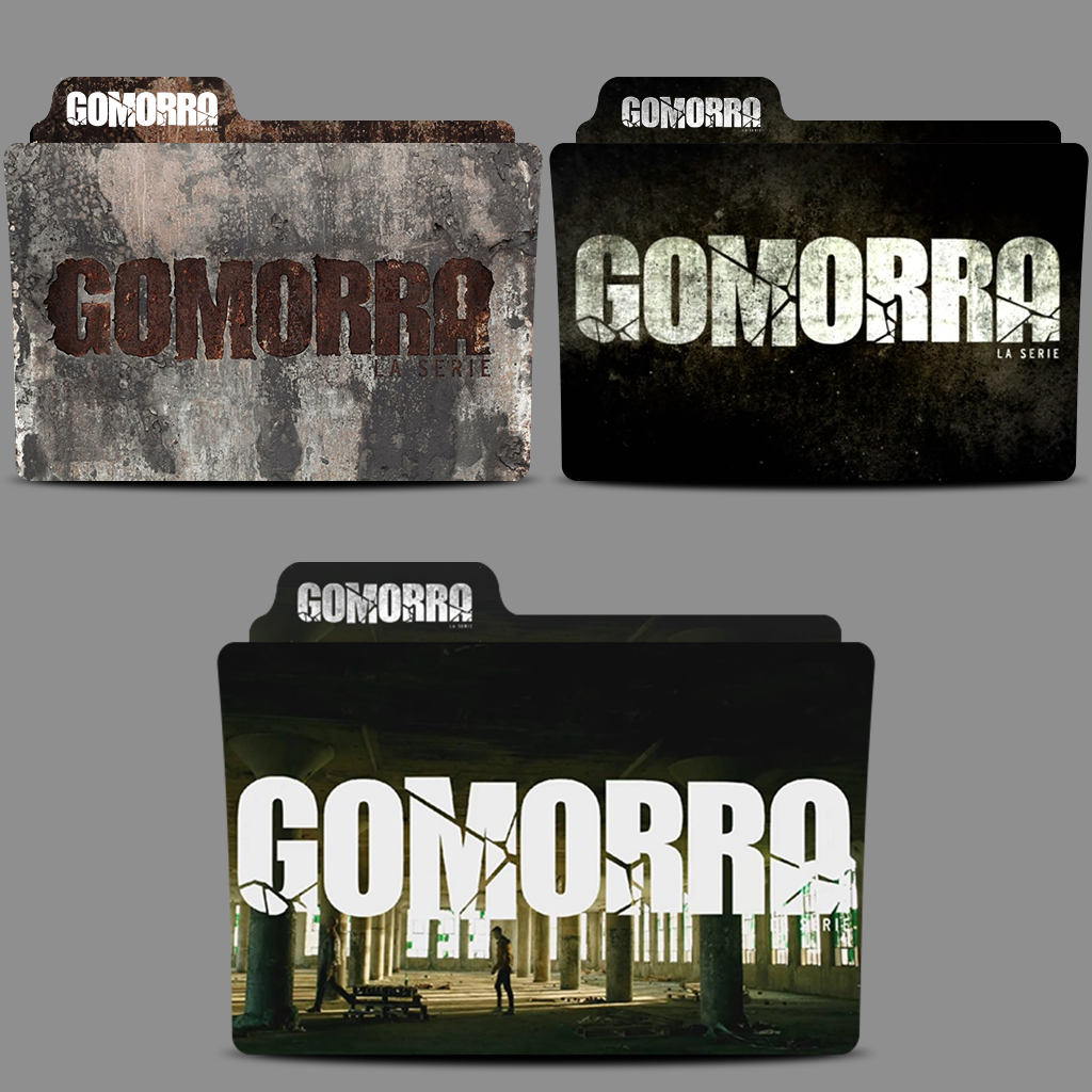 Gomorra La Serie Folder Icon By Andreas86 On Deviantart