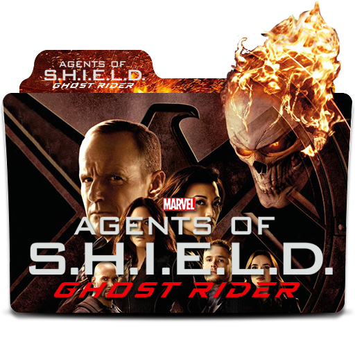 Agents Of S H I E L D Ghost Rider Folder Icon By Andreas86 On Deviantart