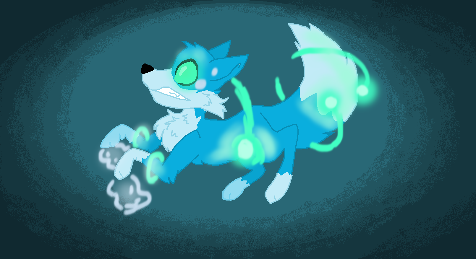 Water Wolf by insanitywolfartist26 on DeviantArt
