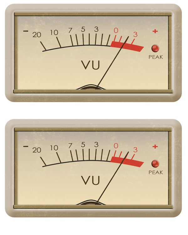 Audio VU Meters