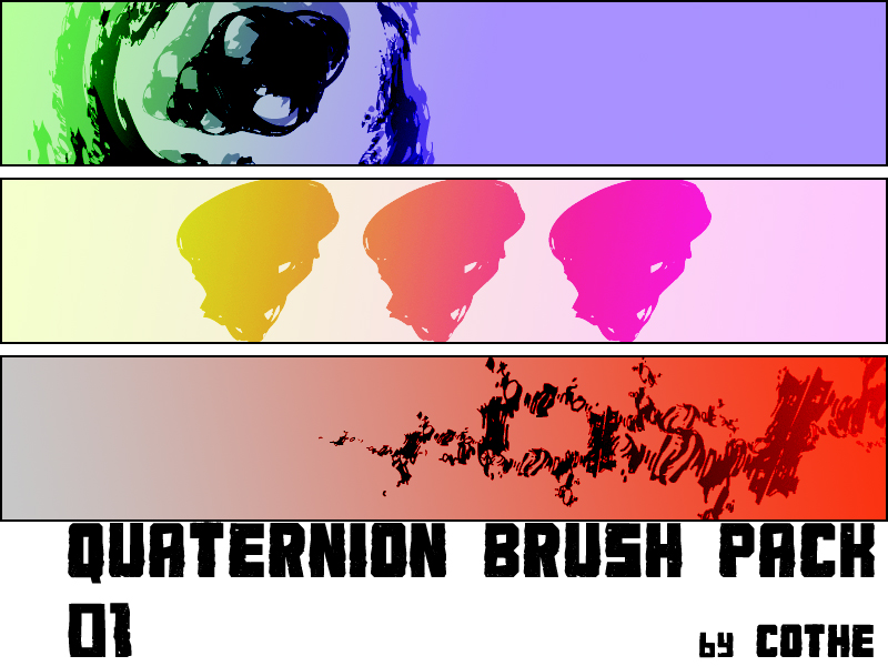 Quaternion Brush Pack 01